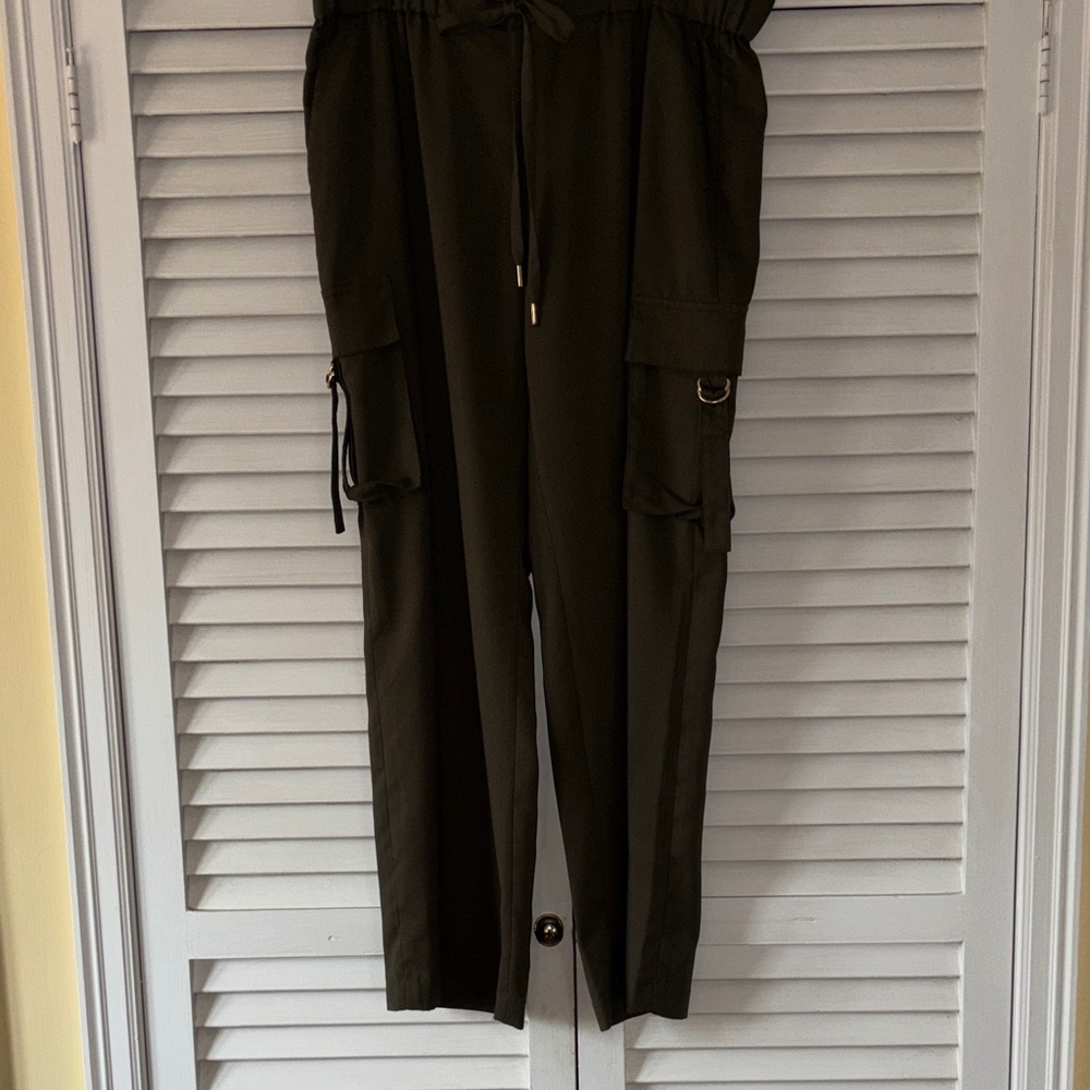 MICHAEL Michael Kors Dark Green Cargo Pants